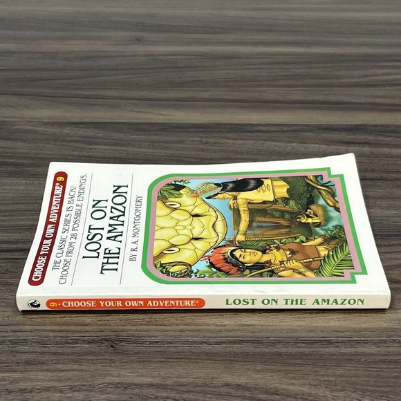 2005 Choose Your Own Adventure Paperback Book #9 Lost On The Amazon - Picture 6 of 16